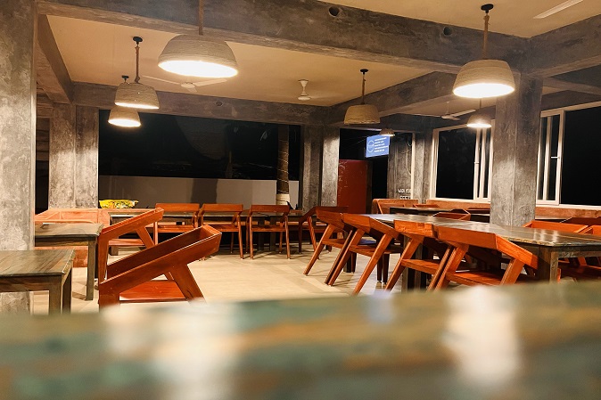 Dining area at Tattvam On The Beach